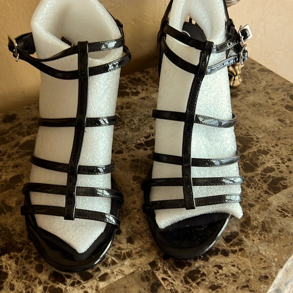 Calvin Klein strappy pump